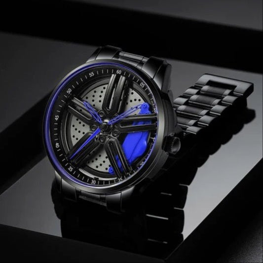 Stereoscopic Car Wheel Watch